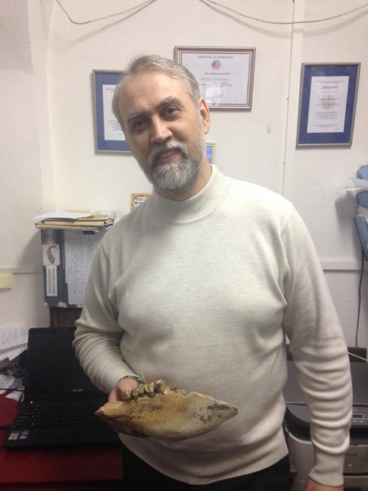 Andrey Shpanski, a paleontologist at Tomsk State University.