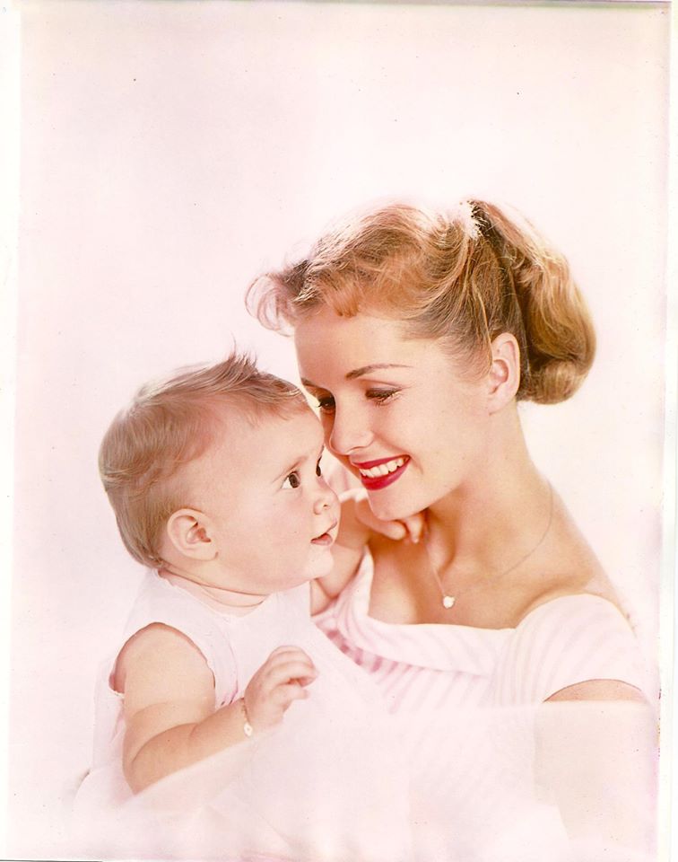 Debbie Reynolds posted this photo in October, 2015 with a message to Carrie Fisher. "Happy Birthday to my beautiful daughter."/Facebook